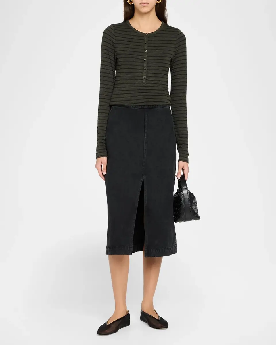 rag & bone The Knit Striped Henley | Thumbnail 2 rag & bone The Knit Striped Henley | Thumbnail 2