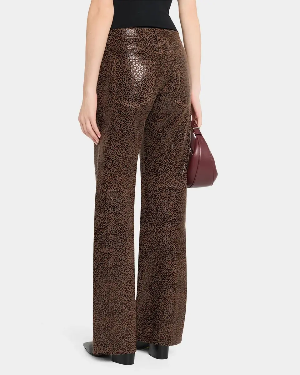 Frame The Suede Gray Pants | Thumbnail 3 Frame The Suede Gray Pants | Thumbnail 3