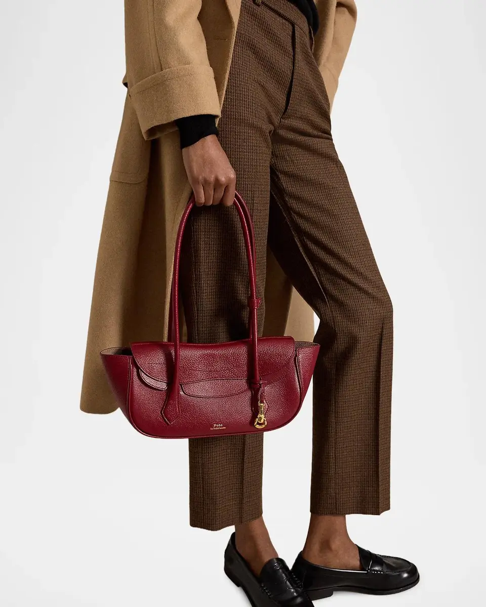 Polo Ralph Lauren Polo Blaze Grain Leather Shoulder Bag | Thumbnail 2 Polo Ralph Lauren Polo Blaze Grain Leather Shoulder Bag | Thumbnail 2