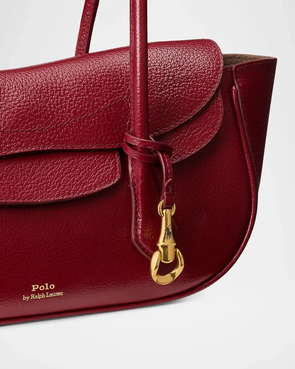 Polo Ralph Lauren Polo Blaze Grain Leather Shoulder Bag | Thumbnail 5 Polo Ralph Lauren Polo Blaze Grain Leather Shoulder Bag | Thumbnail 5