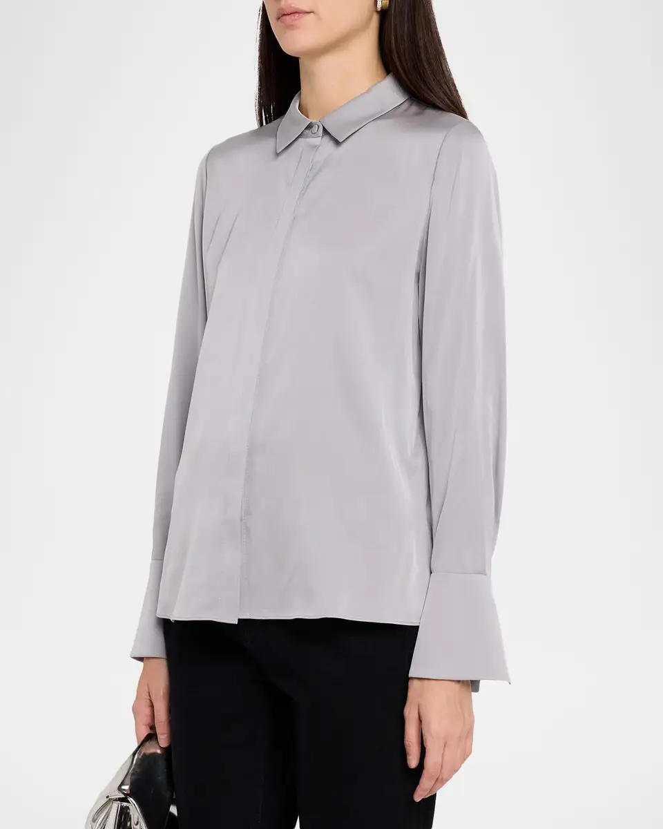 Kobi Halperin Larissa Split-Cuff Button-Down Blouse | Thumbnail 4 Kobi Halperin Larissa Split-Cuff Button-Down Blouse | Thumbnail 4