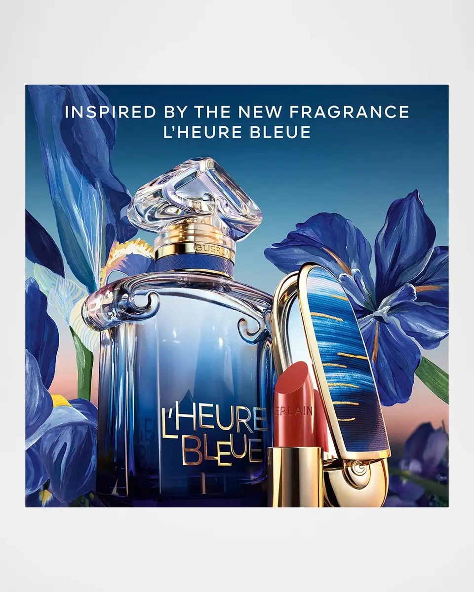 Guerlain Limited Edition L 'Heure Bleue Rouge G Customizable Lipstick Case, Bleu Iconique | Thumbnail 7 Guerlain Limited Edition L 'Heure Bleue Rouge G Customizable Lipstick Case, Bleu Iconique | Thumbnail 7
