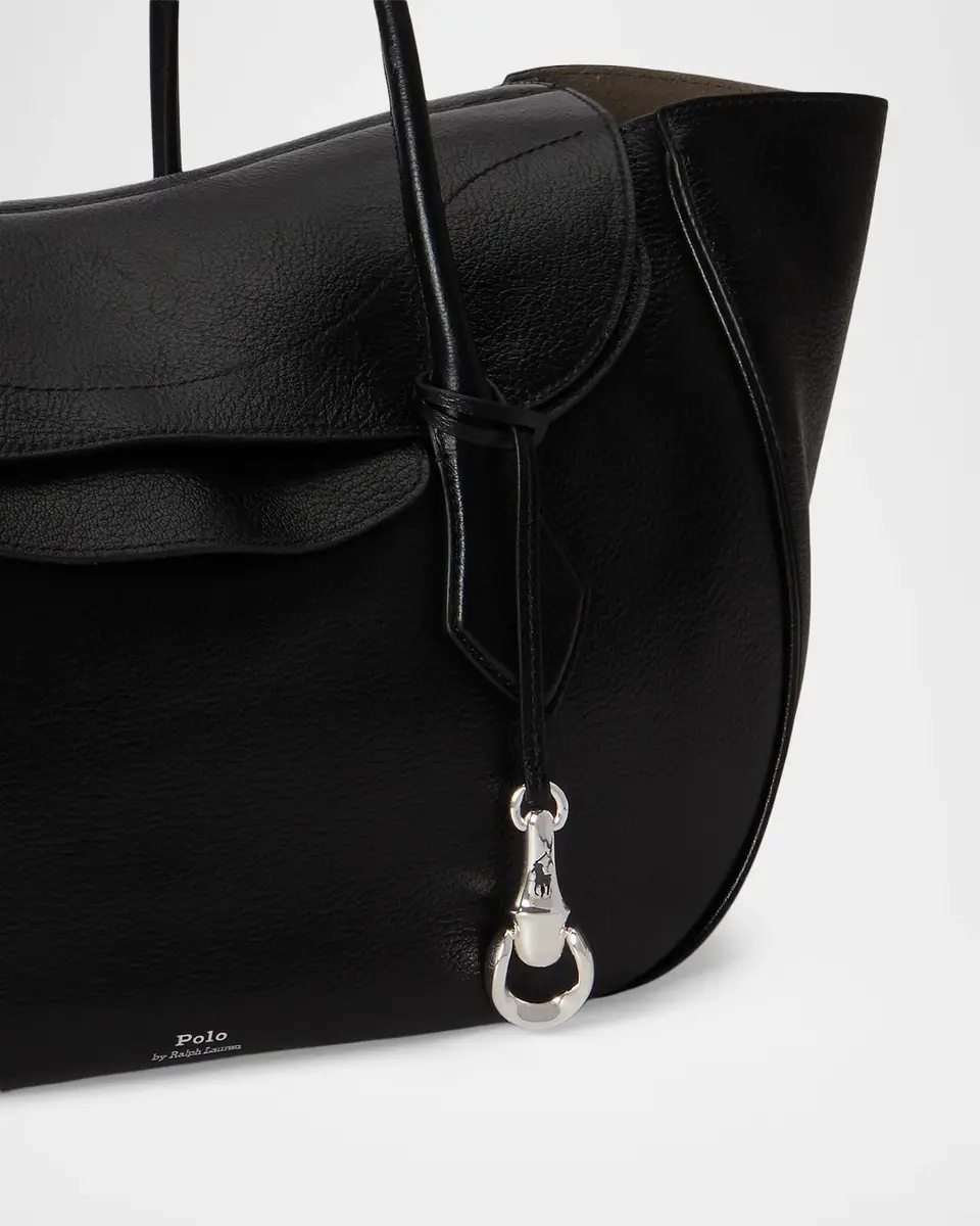 Polo Ralph Lauren Polo Blaze Grain Leather Shoulder Bag | Thumbnail 6 Polo Ralph Lauren Polo Blaze Grain Leather Shoulder Bag | Thumbnail 6