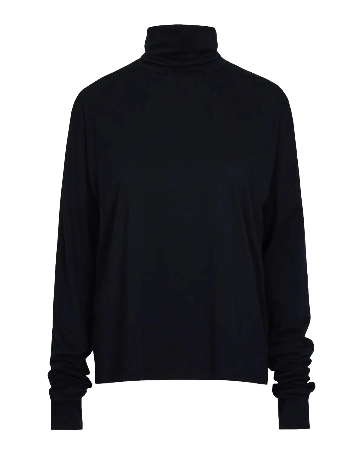 TWP Abby Cotton Turtleneck Top