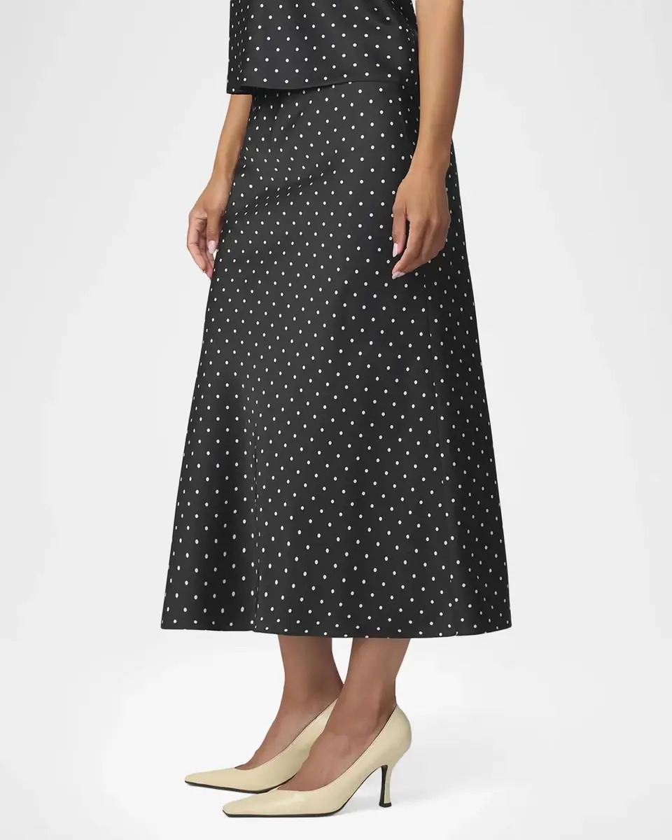Joe's Jeans Ines Polka Dot A-Line Midi Skirt | Thumbnail 5 Joe's Jeans Ines Polka Dot A-Line Midi Skirt | Thumbnail 5