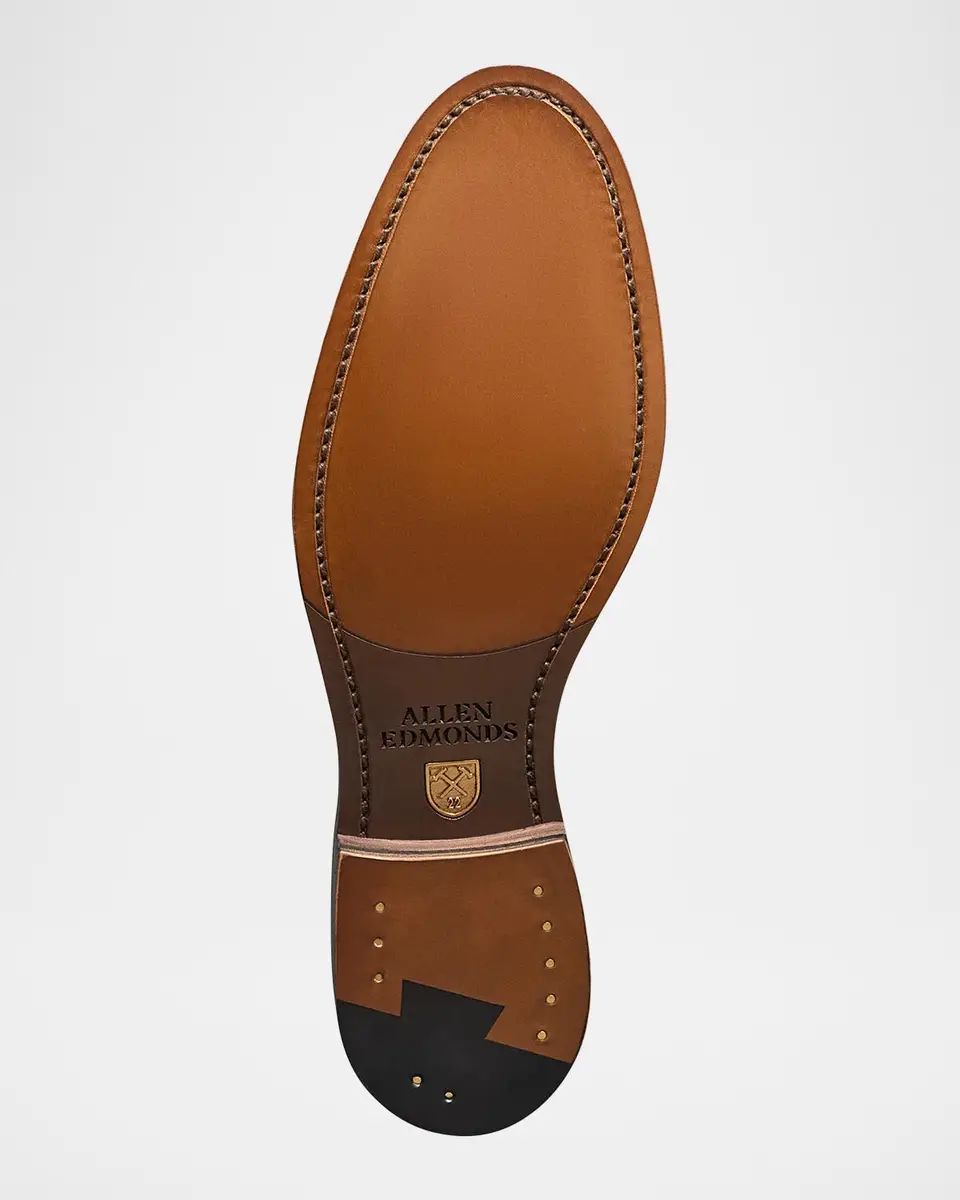 Allen Edmonds Men's Morrison Whole-Cut Patina Leather Oxford Dress Shoes | Thumbnail 4 Allen Edmonds Men's Morrison Whole-Cut Patina Leather Oxford Dress Shoes | Thumbnail 4