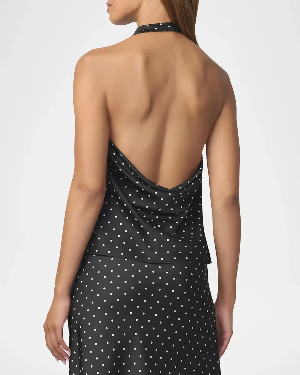 Joe's Jeans The Ines Draped Halter Top | Thumbnail 3