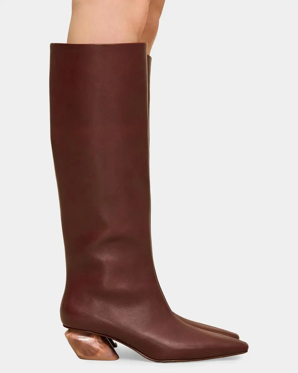 Cult Gaia City Leather Knee-High Boots | Thumbnail 2 Cult Gaia City Leather Knee-High Boots | Thumbnail 2