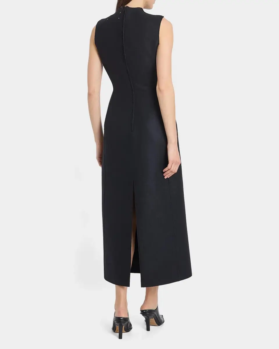Maison Margiela Virgin Wool Midi Dress | Thumbnail 3 Maison Margiela Virgin Wool Midi Dress | Thumbnail 3