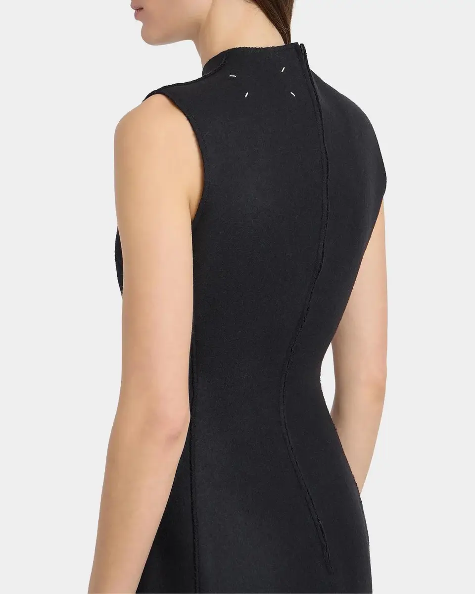 Maison Margiela Virgin Wool Midi Dress | Thumbnail 5 Maison Margiela Virgin Wool Midi Dress | Thumbnail 5