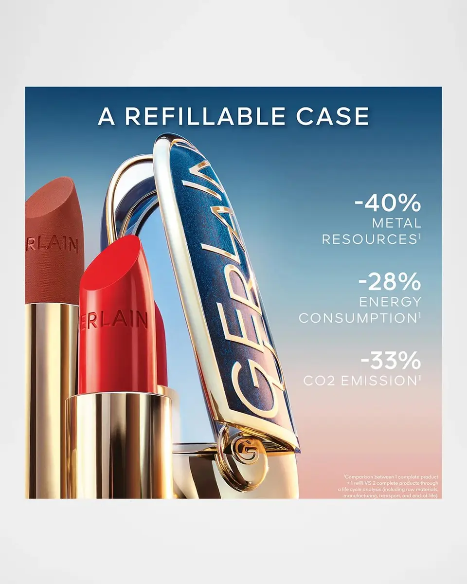 Guerlain Limited Edition L 'Heure Bleue Rouge G Customizable Lipstick Case, Bleu Astral | Thumbnail 6 Guerlain Limited Edition L 'Heure Bleue Rouge G Customizable Lipstick Case, Bleu Astral | Thumbnail 6
