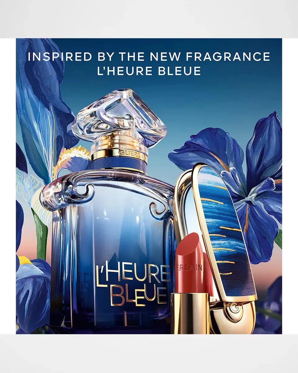 Guerlain Limited Edition L 'Heure Bleue Rouge G Customizable Lipstick Case, Bleu Astral | Thumbnail 7 Guerlain Limited Edition L 'Heure Bleue Rouge G Customizable Lipstick Case, Bleu Astral | Thumbnail 7