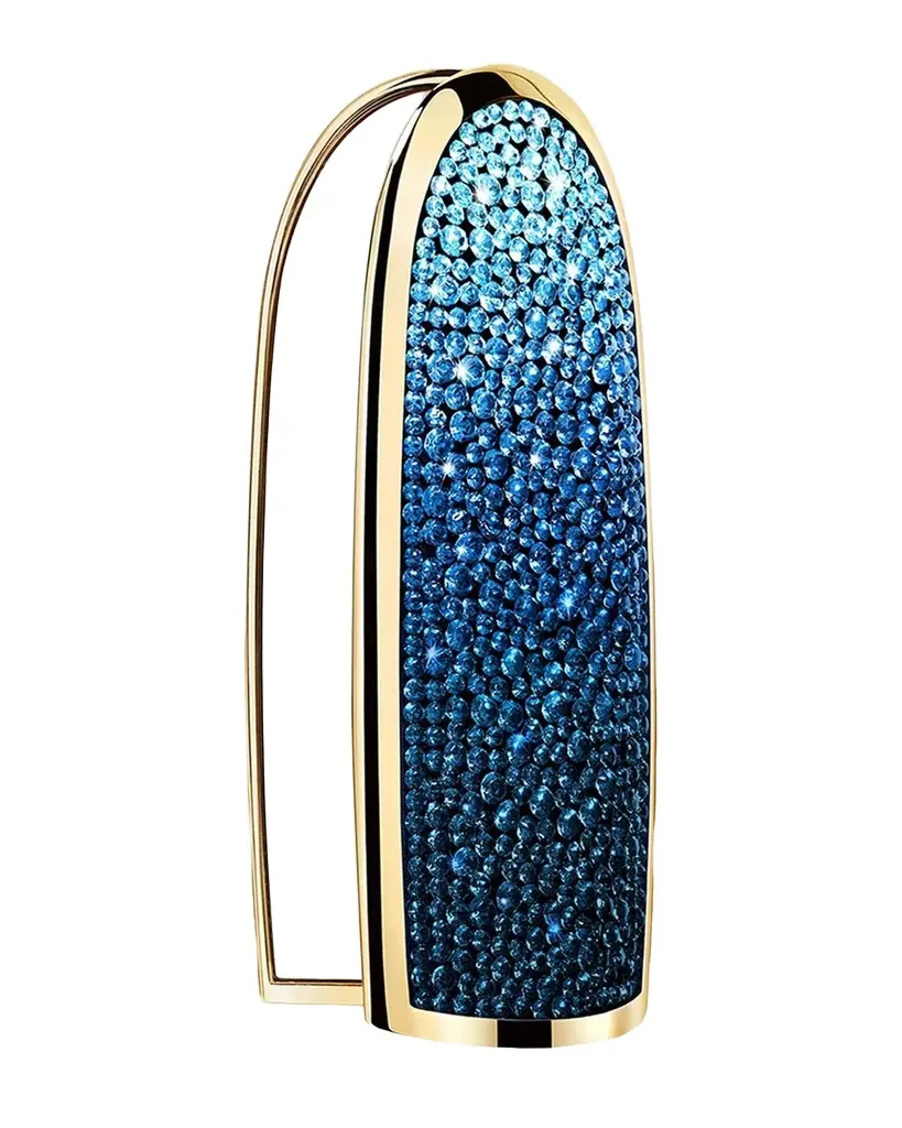 Guerlain Limited Edition L 'Heure Bleue Rouge G Customizable Lipstick Case, Bleu Astral