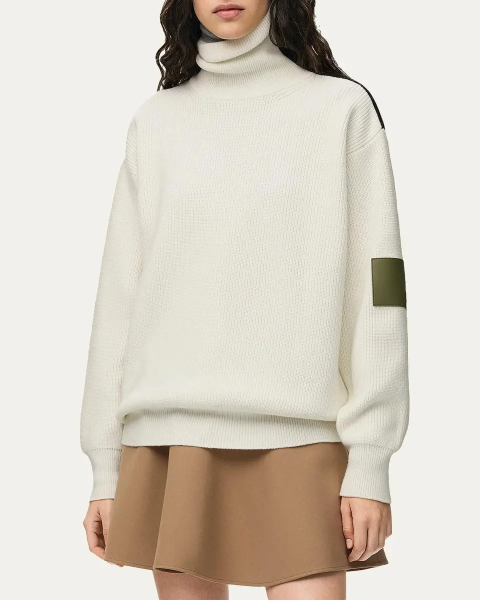 Loewe Cotton Zip-Front Sweater | Thumbnail 5