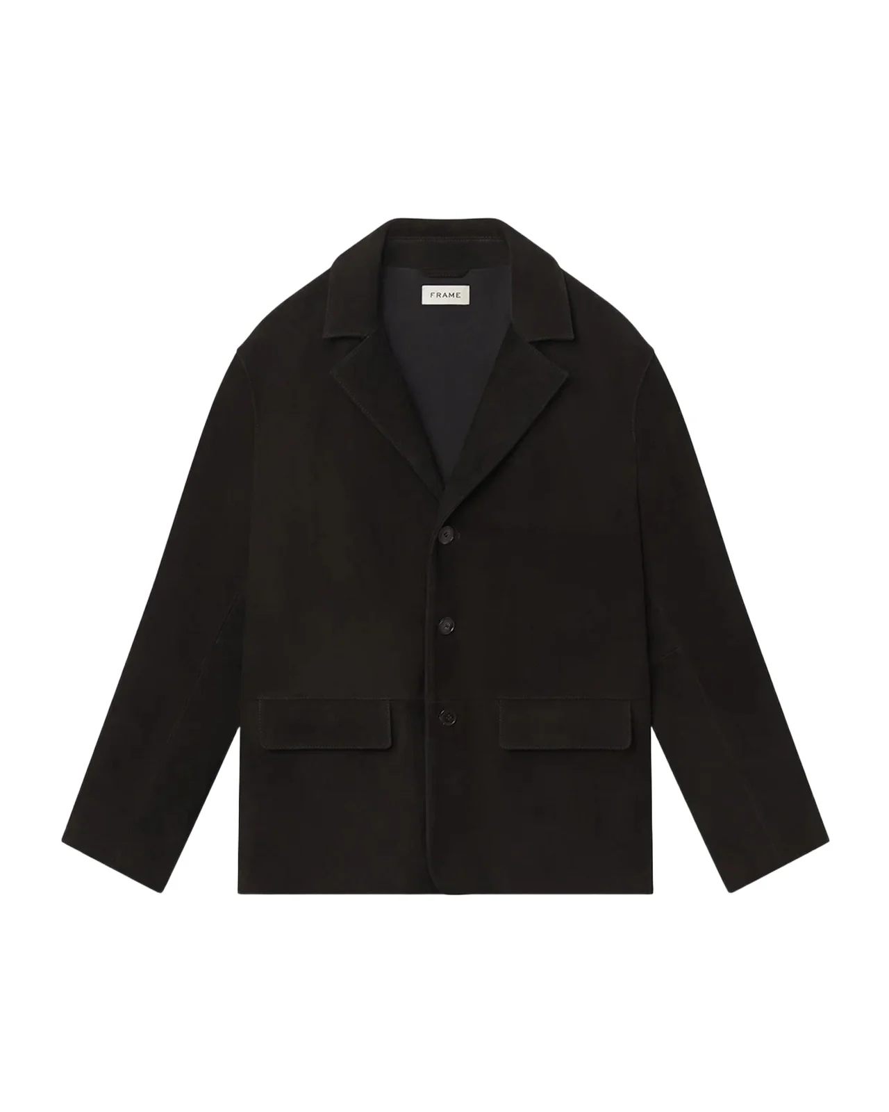 Frame Men's Suede Single-Breasted Blazer