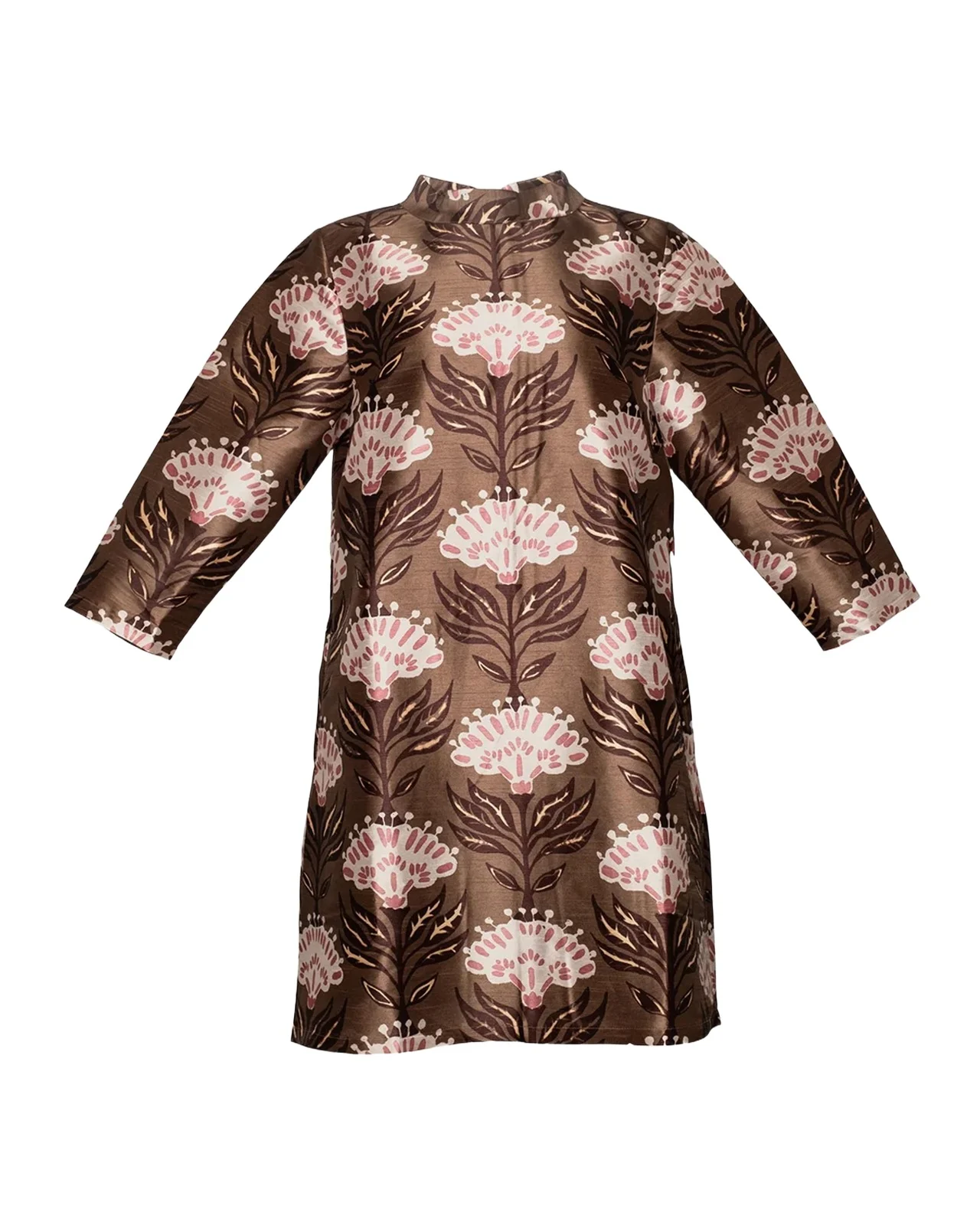 Frances Valentine Diplomat Floral-Print Mini Shift Dress