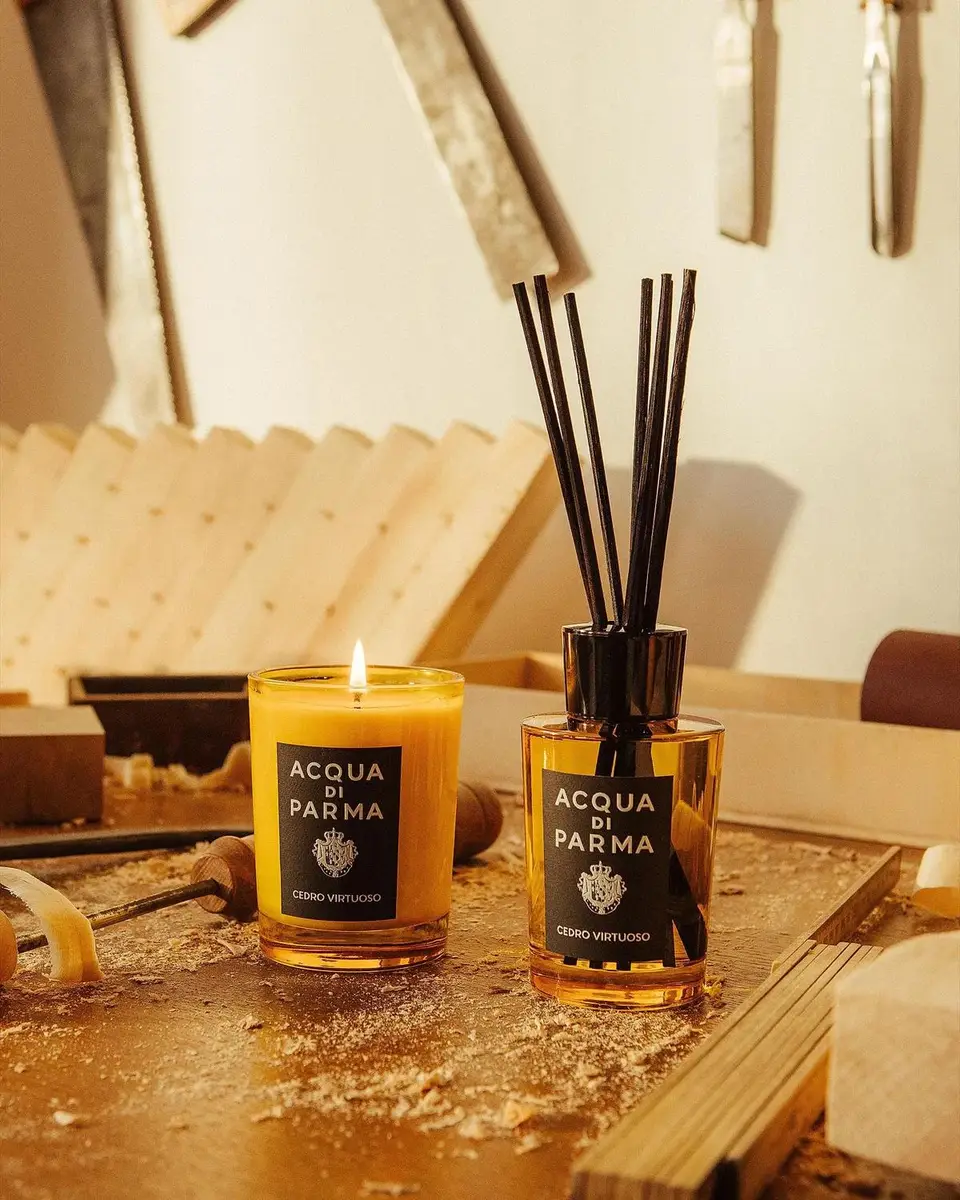 Acqua di Parma Signatures of the Sun Cedro Virtuoso Scented Candle, 7 oz. | Thumbnail 7