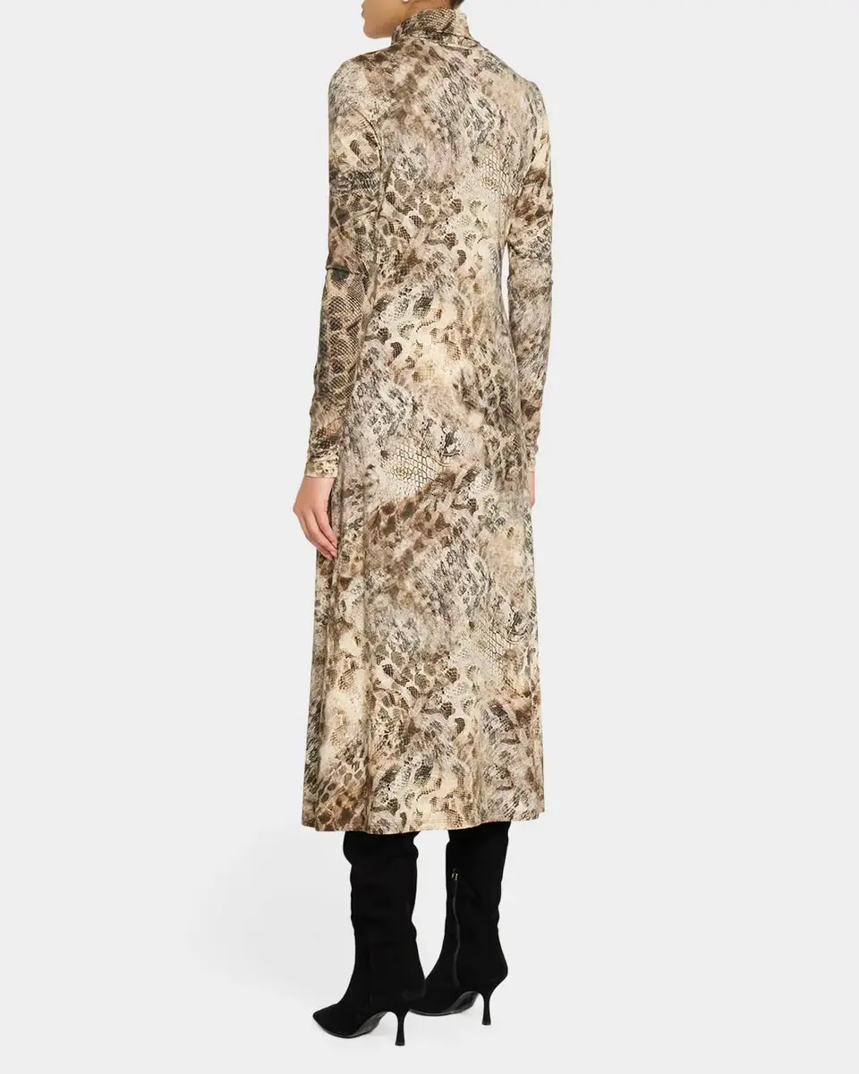 Ramy Brook Valerie Python Print Midi Dress | Thumbnail 3 Ramy Brook Valerie Python Print Midi Dress | Thumbnail 3