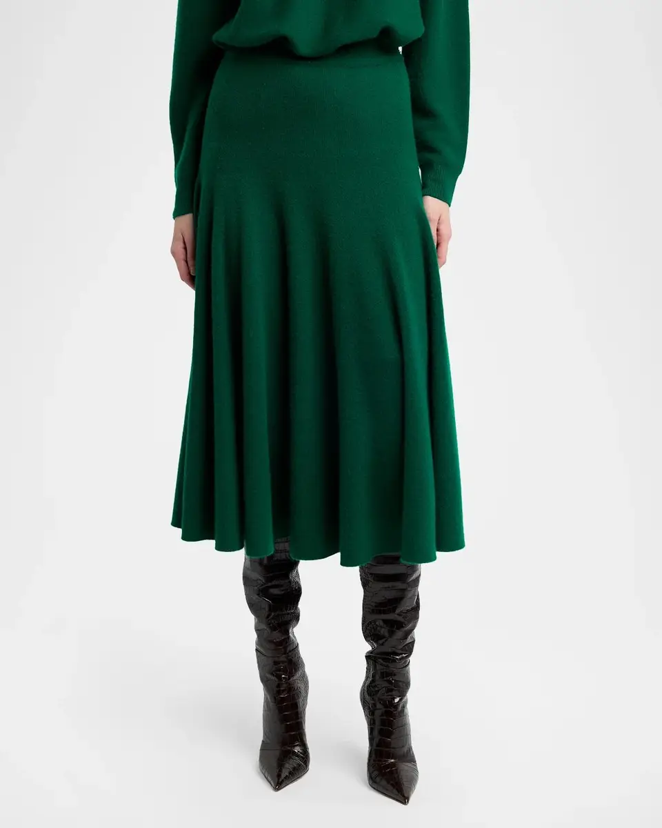 Tom Ford Cashmere Knit Midi Flare Skirt | Thumbnail 4 Tom Ford Cashmere Knit Midi Flare Skirt | Thumbnail 4