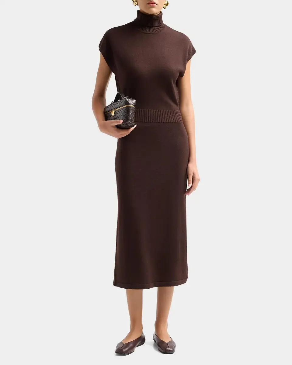 Ramy Brook Natalie Merino Turtleneck Midi Dress | Thumbnail 2 Ramy Brook Natalie Merino Turtleneck Midi Dress | Thumbnail 2