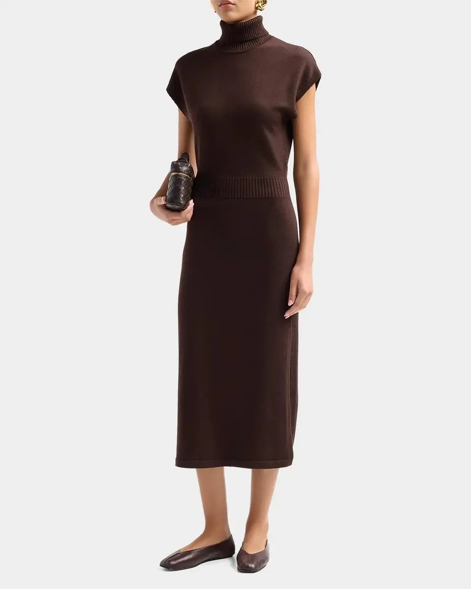 Ramy Brook Natalie Merino Turtleneck Midi Dress | Thumbnail 4 Ramy Brook Natalie Merino Turtleneck Midi Dress | Thumbnail 4