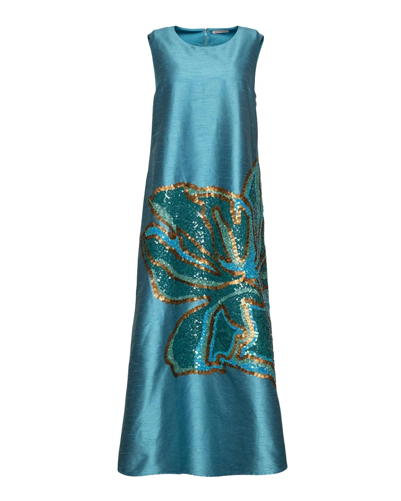 Alice Sequin Floral Trapeze Midi Dress Alice Sequin Floral Trapeze Midi Dress