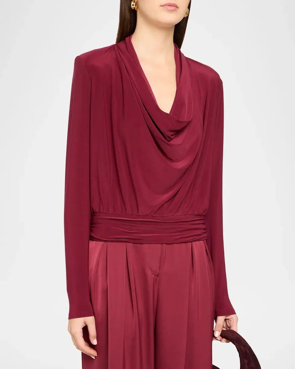 Ramy Brook Eden Cowl-Neck Blouse | Thumbnail 4 Ramy Brook Eden Cowl-Neck Blouse | Thumbnail 4