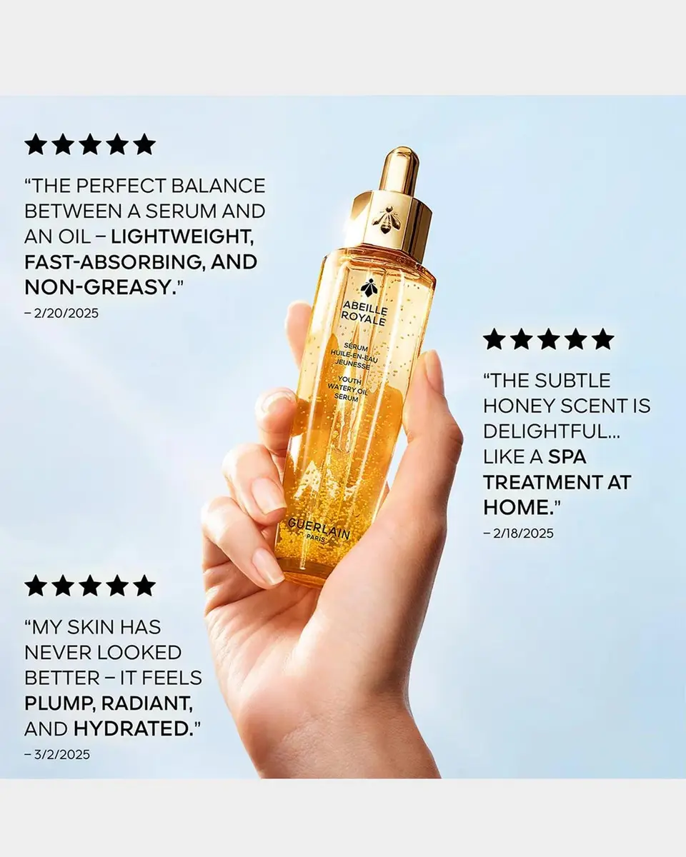 Guerlain Abeille Royale Youth Watery Oil Serum, 3.4 oz. | Thumbnail 4 Guerlain Abeille Royale Youth Watery Oil Serum, 3.4 oz. | Thumbnail 4