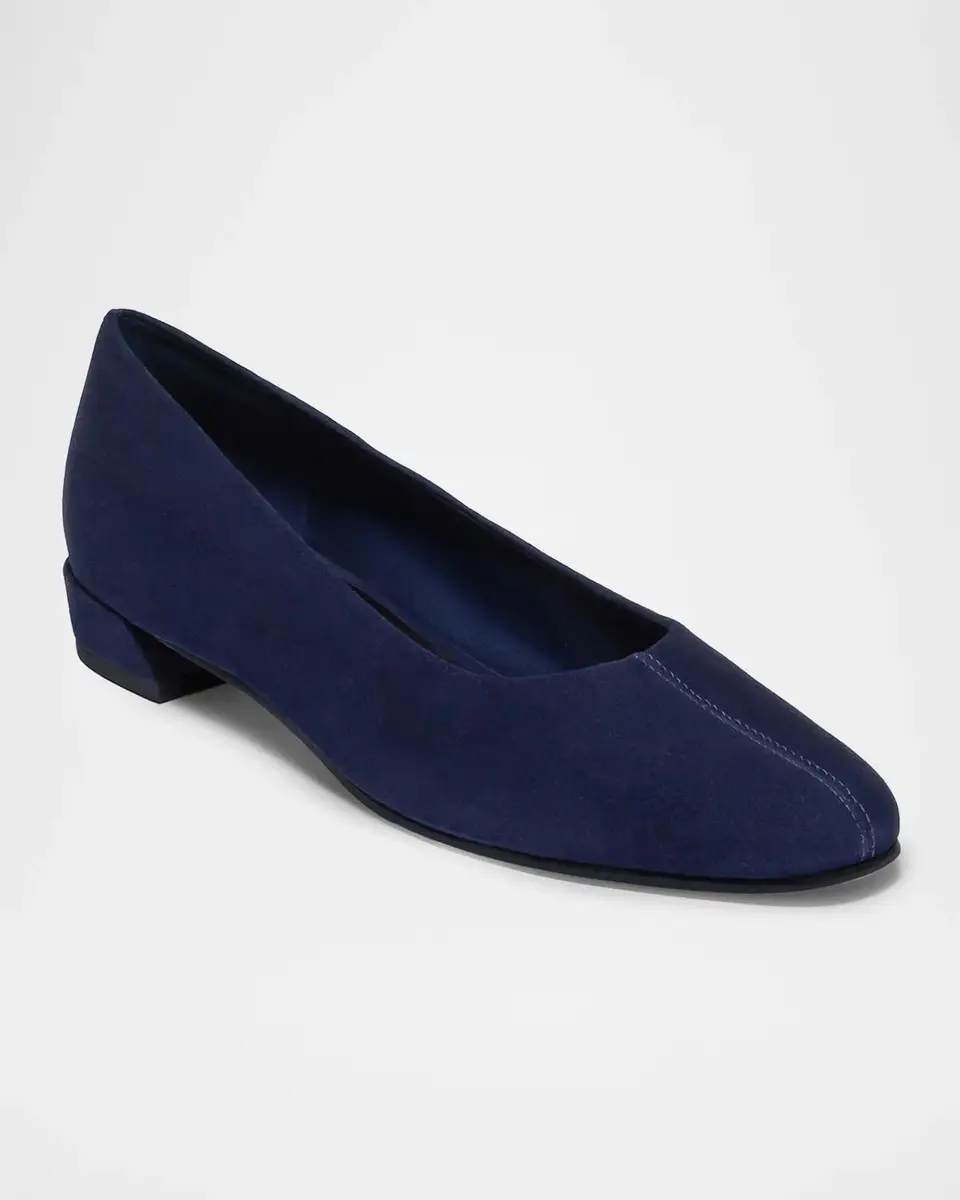 Bernardo 55mm Nero Leather Pumps | Thumbnail 2