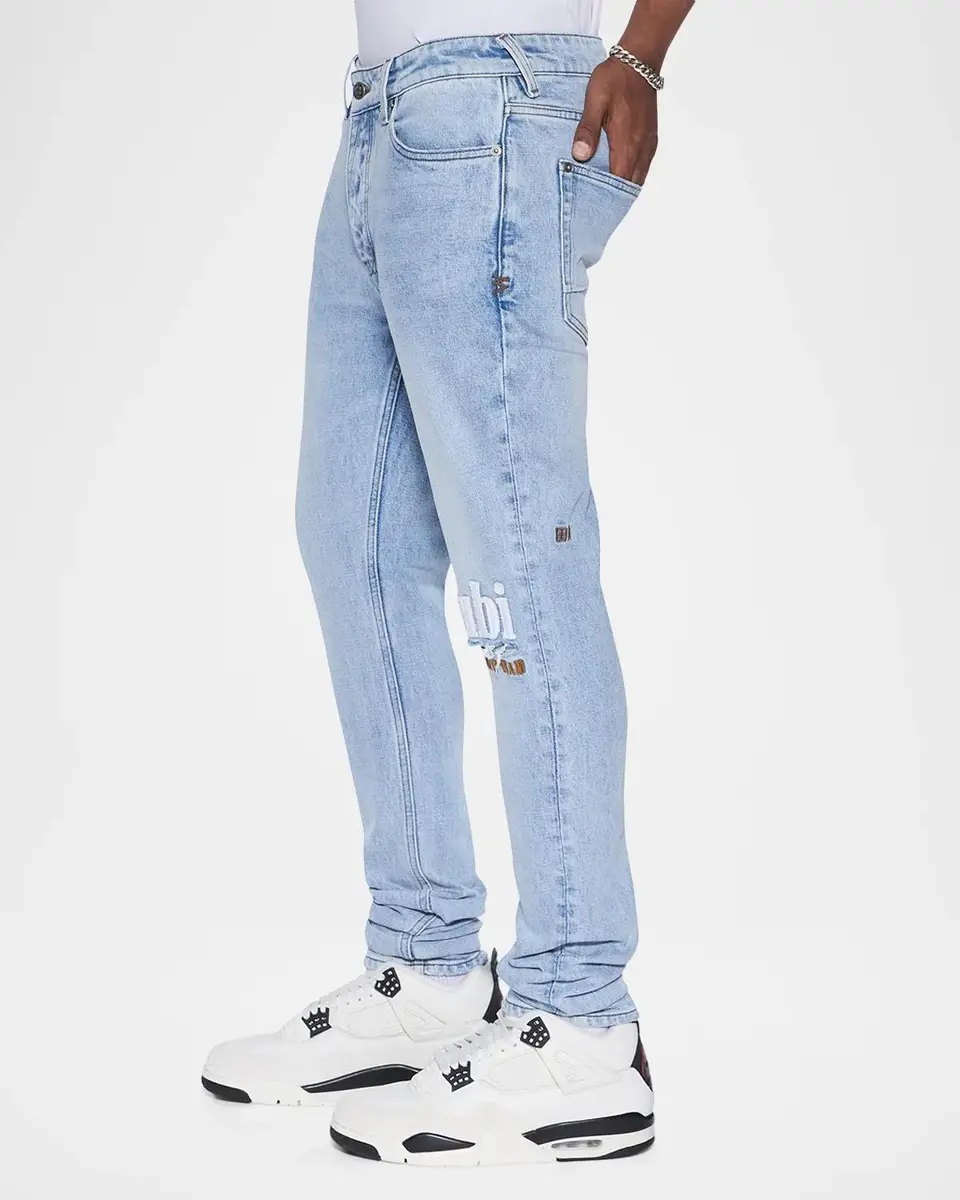 Ksubi Men's Van Winkle Kristal Logo Skinny Jeans | Thumbnail 6 Ksubi Men's Van Winkle Kristal Logo Skinny Jeans | Thumbnail 6