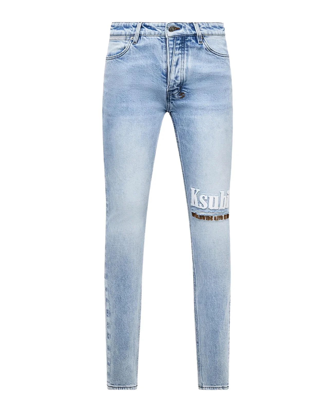 Men's Van Winkle Kristal Logo Skinny Jeans Men's Van Winkle Kristal Logo Skinny Jeans