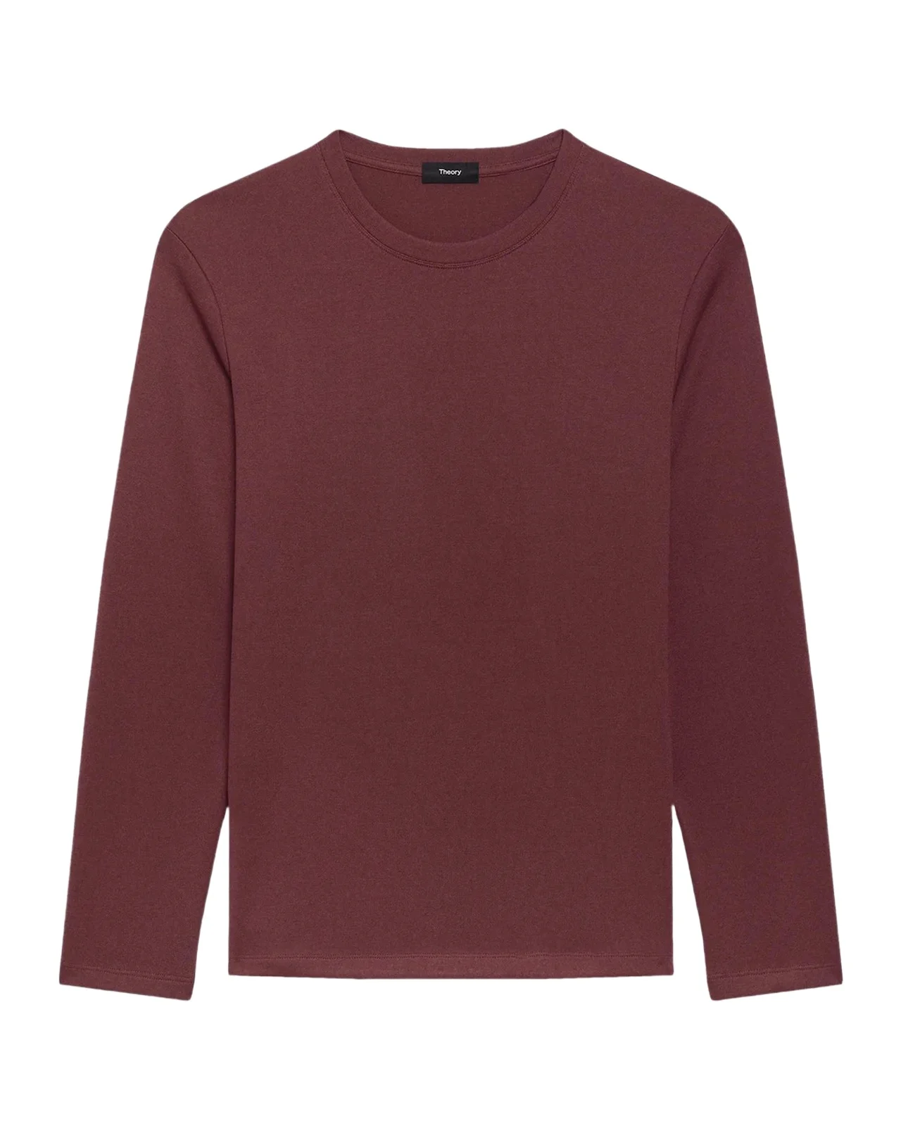 Theory Essential Long-Sleeved Crewneck T-Shirt