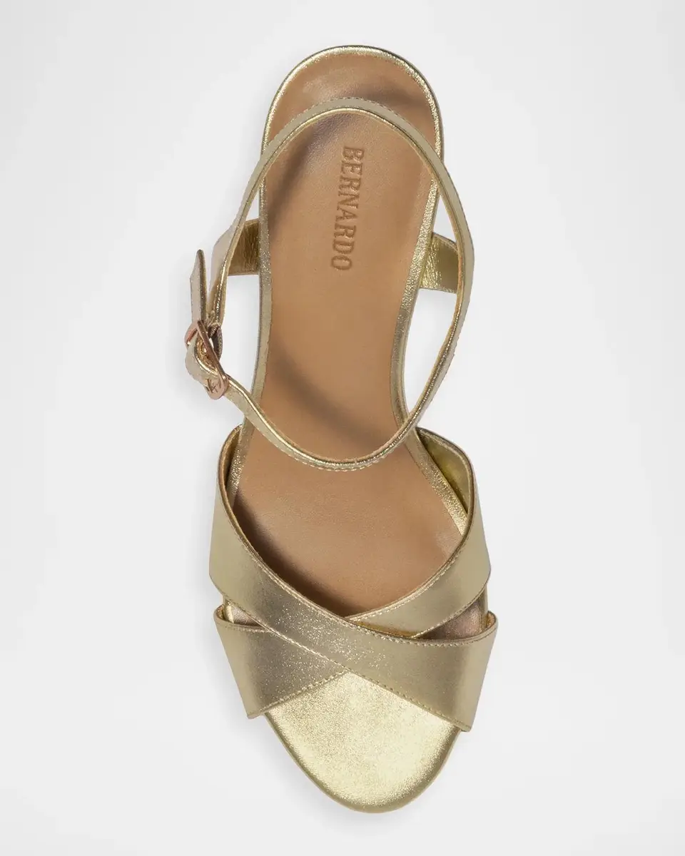 Bernardo 50mm Ginni Suede Ankle-Strap Sandals | Thumbnail 4 Bernardo 50mm Ginni Suede Ankle-Strap Sandals | Thumbnail 4