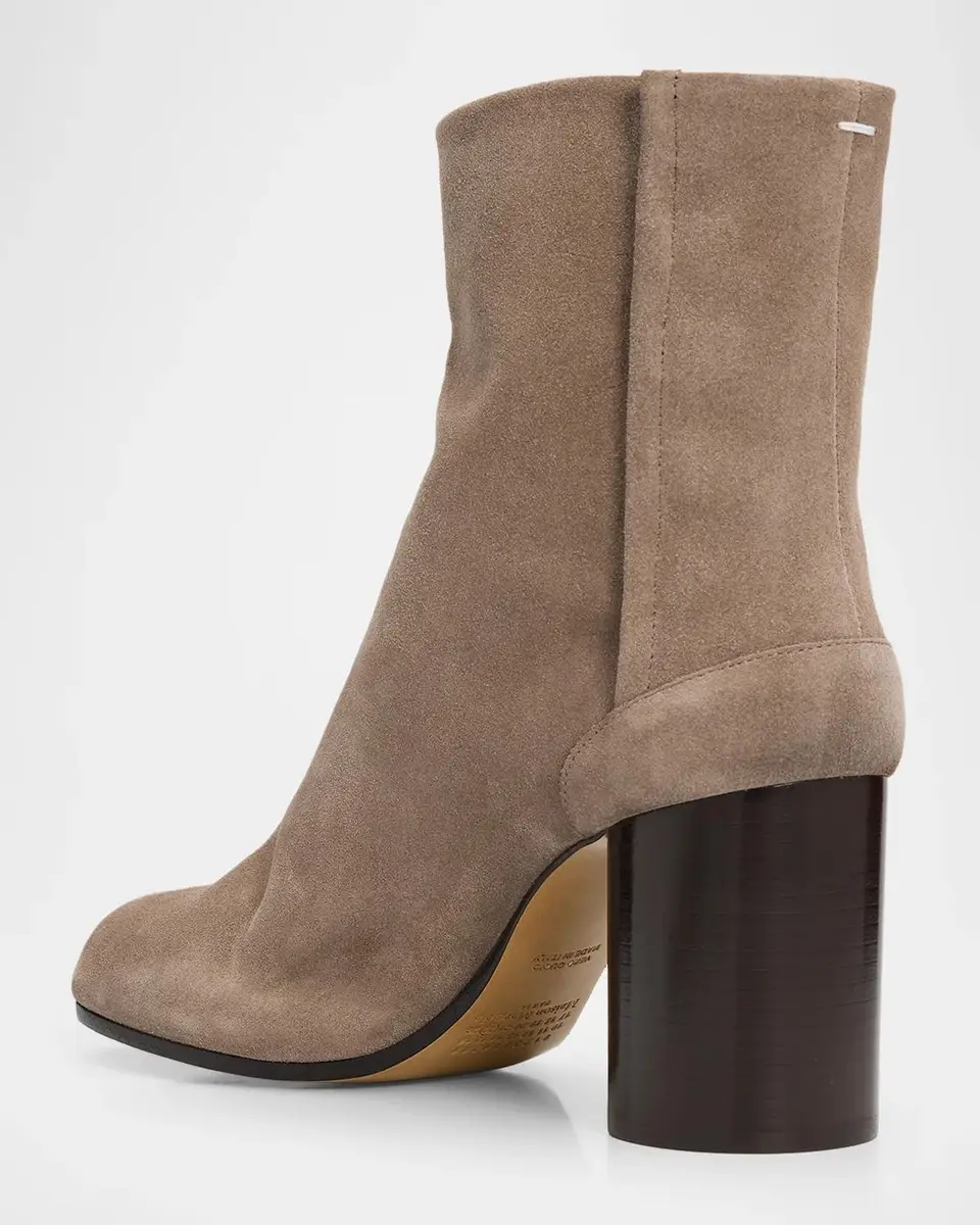 Maison Margiela 80mm Tabi Suede Ankle Boots | Thumbnail 2 Maison Margiela 80mm Tabi Suede Ankle Boots | Thumbnail 2