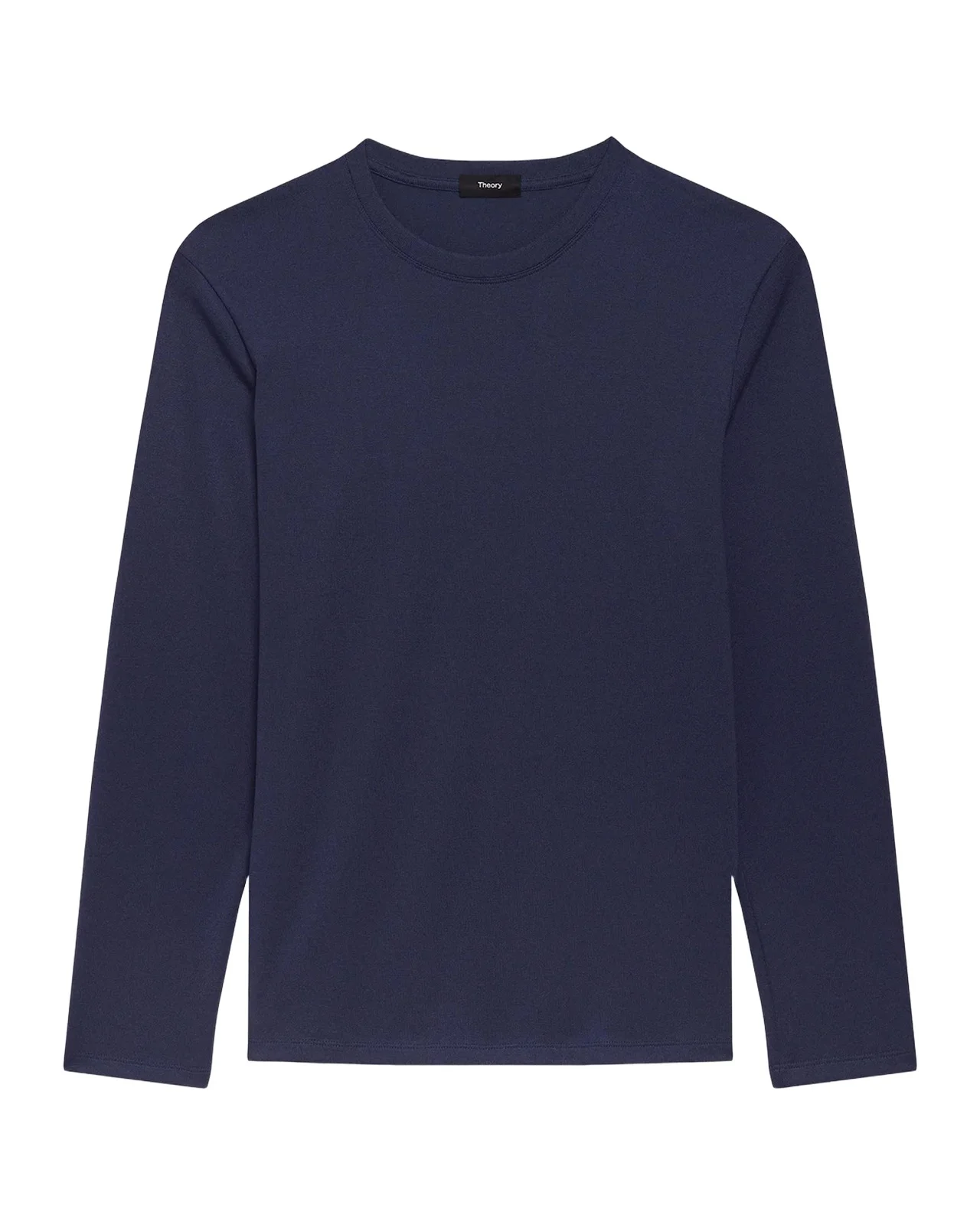 Theory Essential Long-Sleeved Crewneck T-Shirt