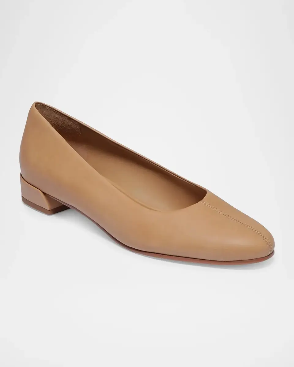 Bernardo 55mm Nero Leather Pumps | Thumbnail 2