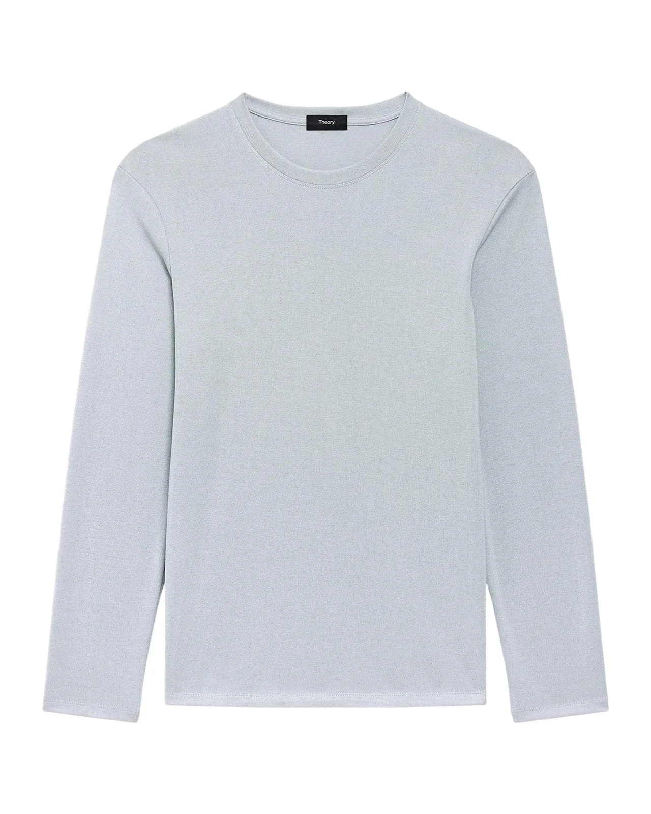 Theory Essential Long-Sleeved Crewneck T-Shirt