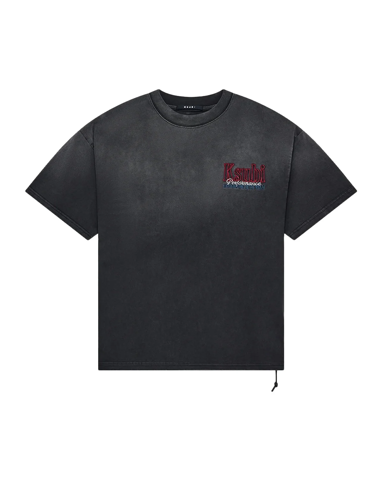 Men's Drop Shoulder Faded Cotton Jersey T-Shirt