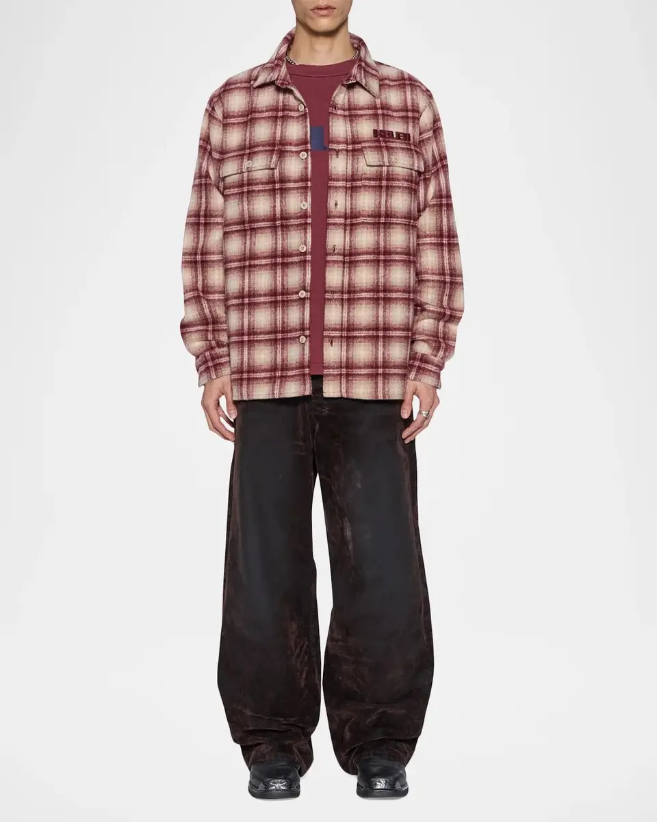 Ksubi Sott Rosebowl Plaid Flannel Shirt | Thumbnail 2 Ksubi Sott Rosebowl Plaid Flannel Shirt | Thumbnail 2
