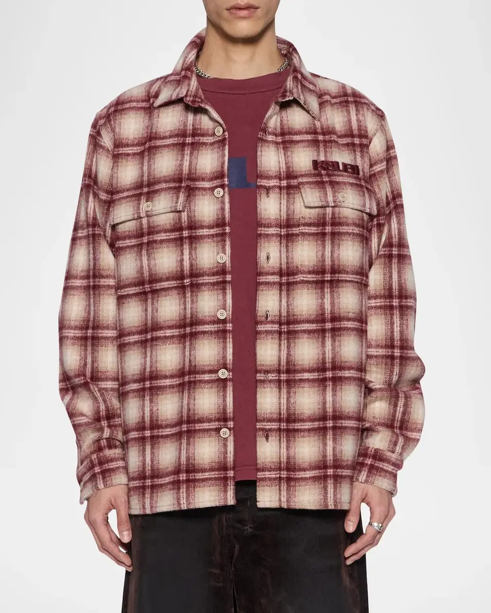 Ksubi Sott Rosebowl Plaid Flannel Shirt | Thumbnail 4 Ksubi Sott Rosebowl Plaid Flannel Shirt | Thumbnail 4