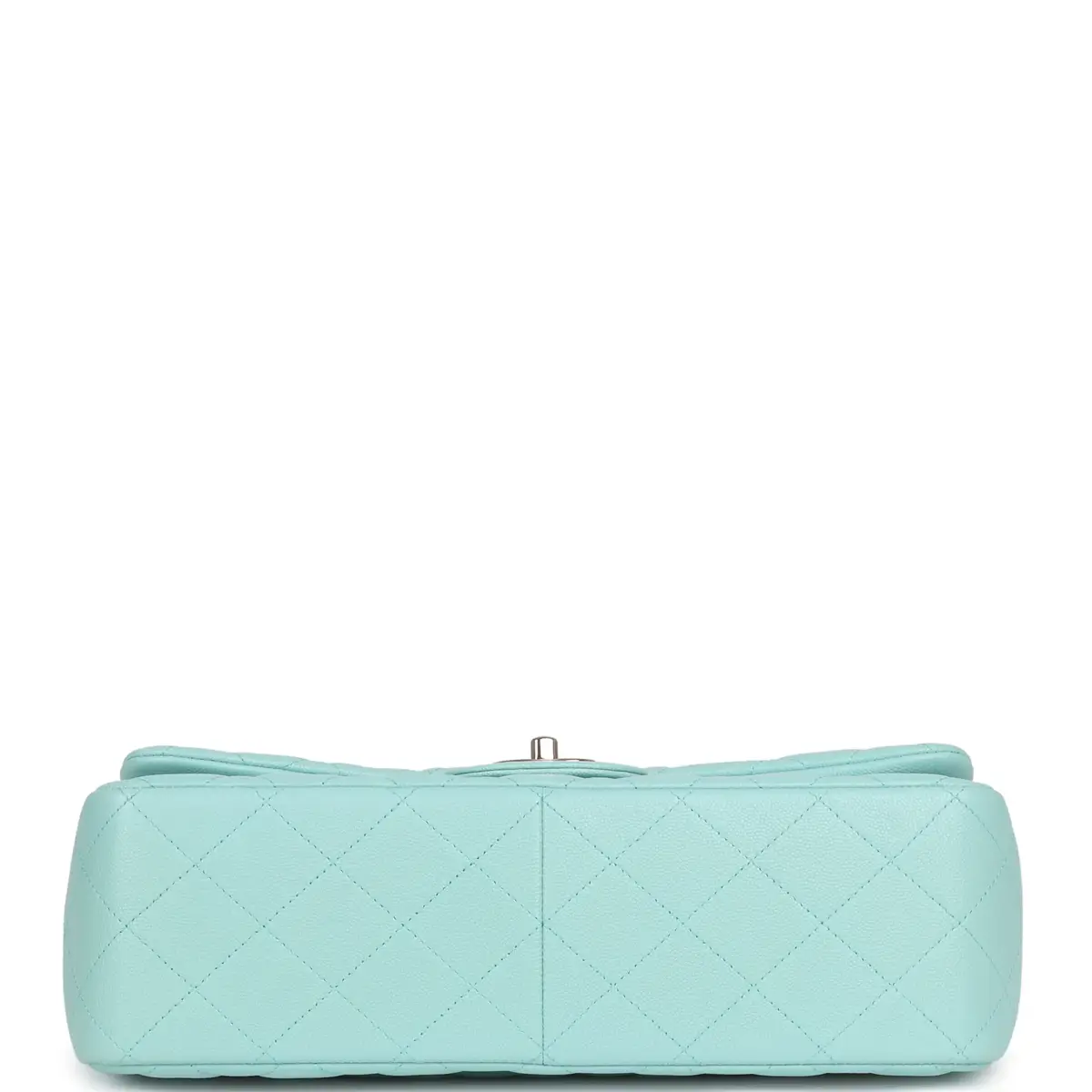 Chanel Chanel Jumbo Classic Double Flap Light Blue Caviar Light Gold Hardware | Thumbnail 6 Chanel Chanel Jumbo Classic Double Flap Light Blue Caviar Light Gold Hardware | Thumbnail 6