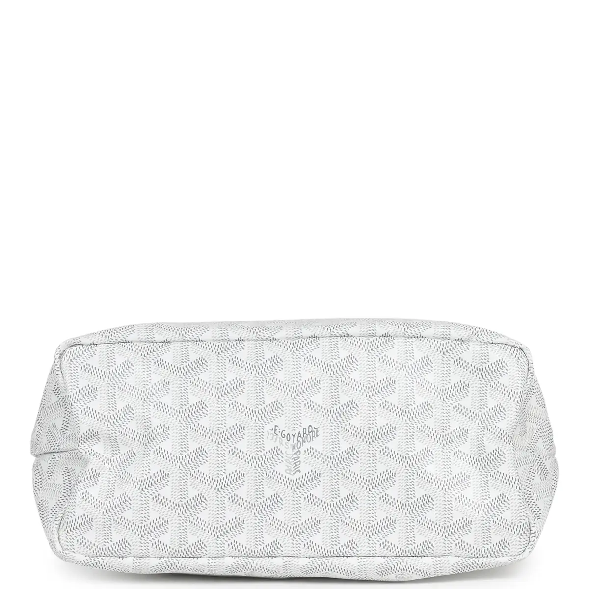 goyard Goyard Goyardine White Boheme Mini Hobo Bag Palladium Hardware | Thumbnail 6 goyard Goyard Goyardine White Boheme Mini Hobo Bag Palladium Hardware | Thumbnail 6