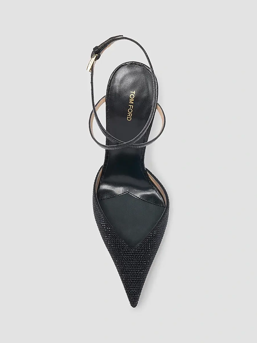 Tom Ford Women's Selen 105MM Embellished Leather Pumps | Thumbnail 3 Tom Ford Women's Selen 105MM Embellished Leather Pumps | Thumbnail 3