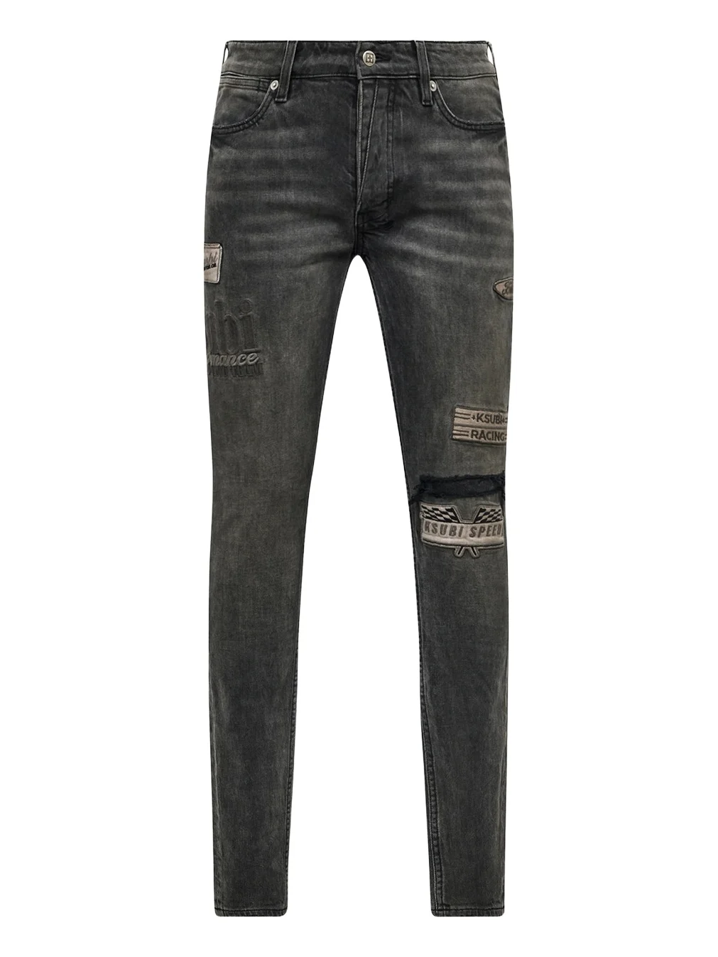 Men's Van Winkle Graphite Racer Skinny Jeans Men's Van Winkle Graphite Racer Skinny Jeans