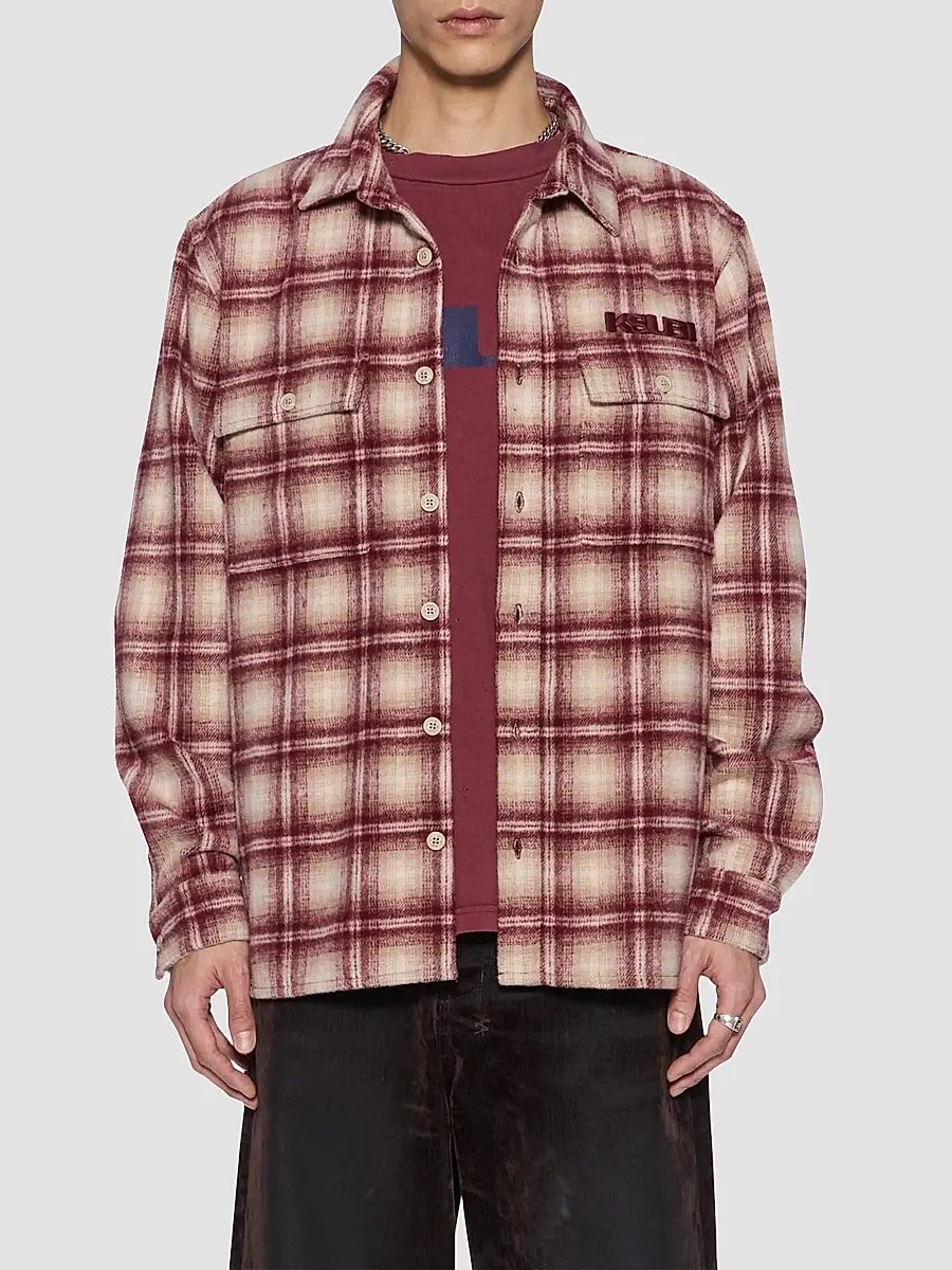 Ksubi Men's Sott Rosebowl Plaid Flannel Shirt | Thumbnail 4 Ksubi Men's Sott Rosebowl Plaid Flannel Shirt | Thumbnail 4