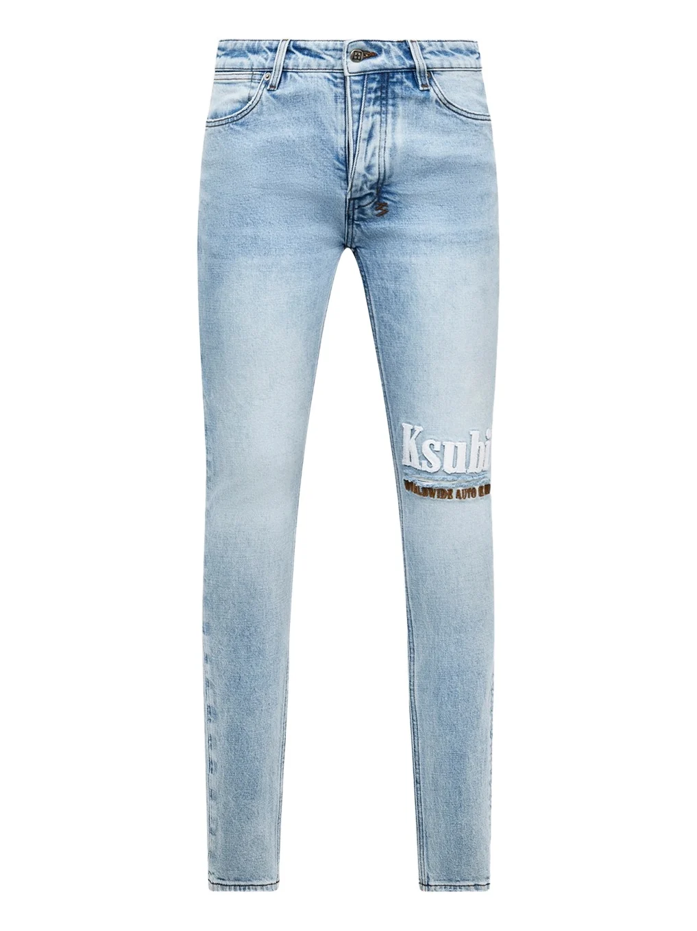 Men's Van Winkle Kristal Logo Skinny Jeans Men's Van Winkle Kristal Logo Skinny Jeans