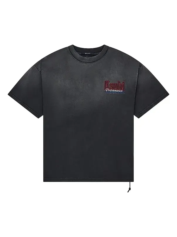 Men's Drop Shoulder Faded Cotton Jersey T-Shirt Men's Drop Shoulder Faded Cotton Jersey T-Shirt