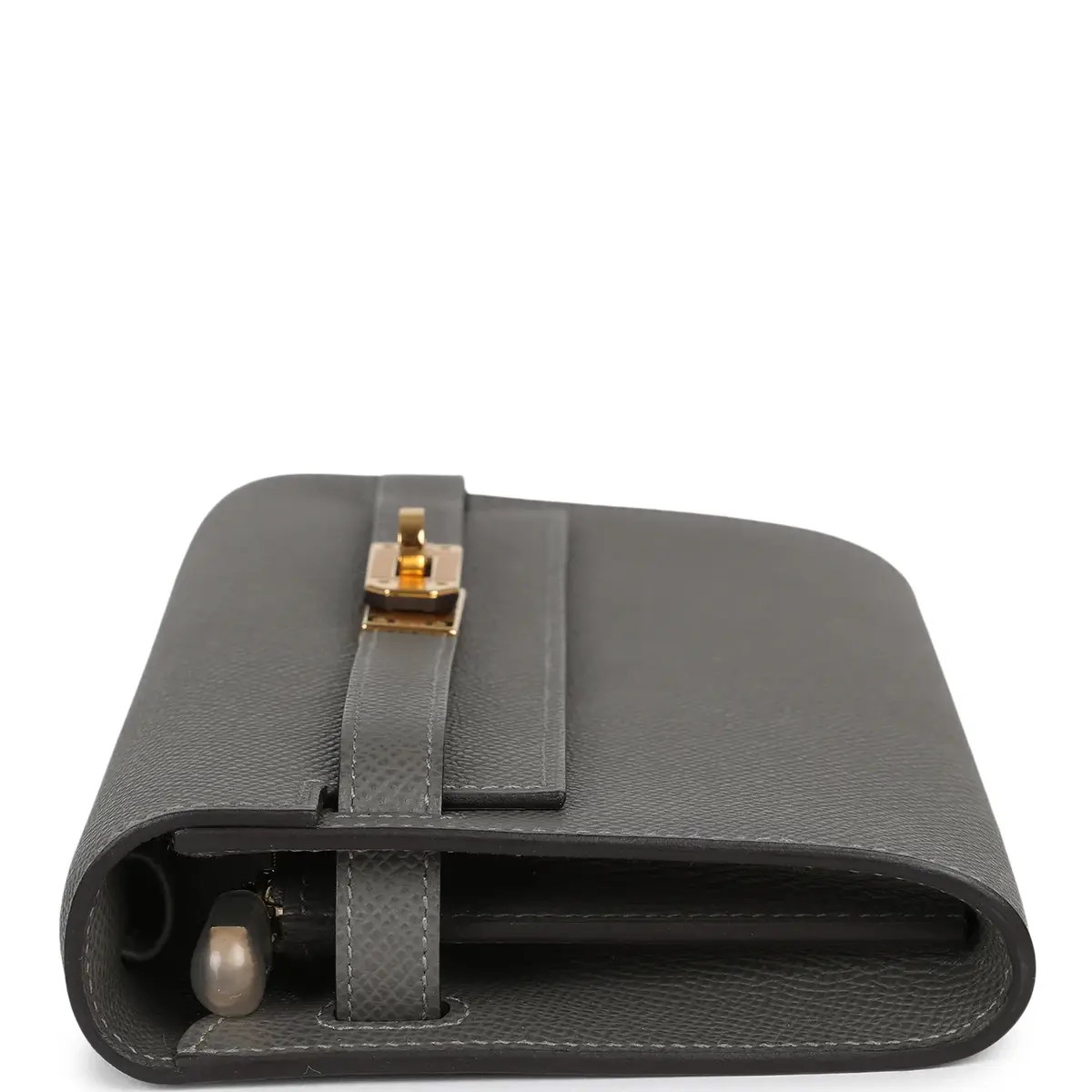 HERMÈS Hermes Kelly Wallet To Go Gris Meyer Epsom Gold Hardware | Thumbnail 5 HERMÈS Hermes Kelly Wallet To Go Gris Meyer Epsom Gold Hardware | Thumbnail 5
