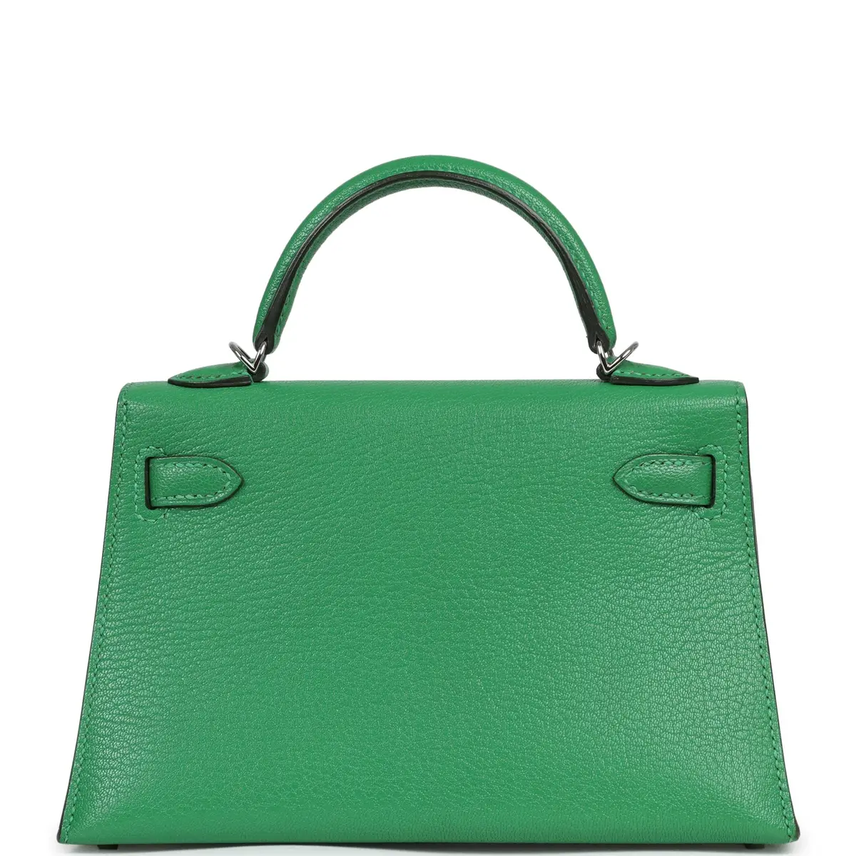 HERMÈS Pre-owned Hermes Kelly Sellier 20 Bambou Chevre Mysore Palladium Hardware | Thumbnail 4