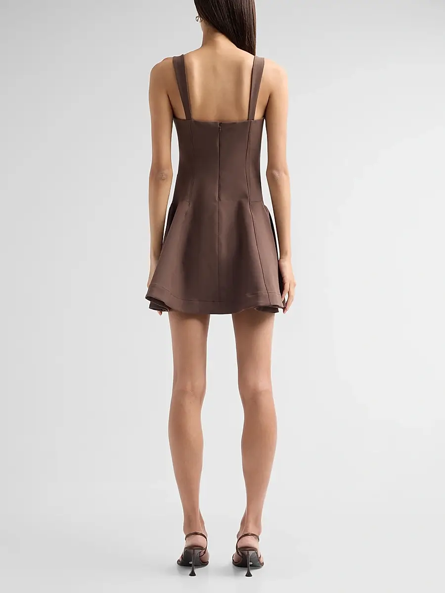 Simkhai Women's Sadie A-Line Mini Dress | Thumbnail 3 Simkhai Women's Sadie A-Line Mini Dress | Thumbnail 3